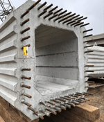 precast_splicing Alabama DOT column